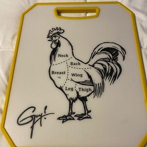 Guy Fieri - Non-Slip Cutting Board
Only used as decor in kitchen.